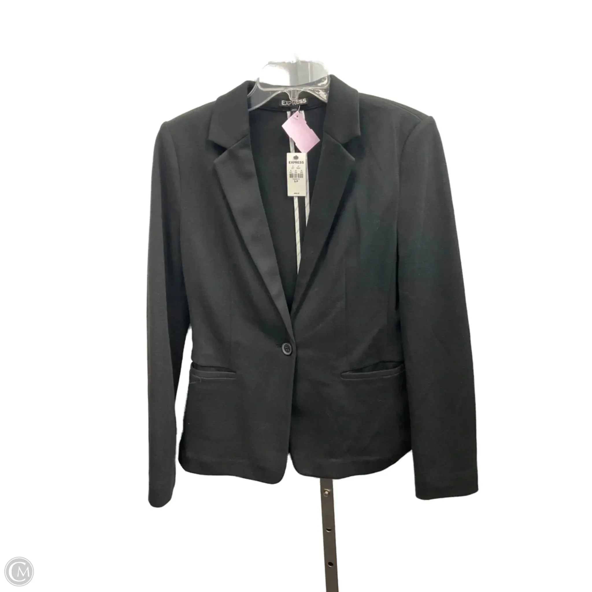 Winner Vibe Vented Panels Blazer By Express In Black, Size: S