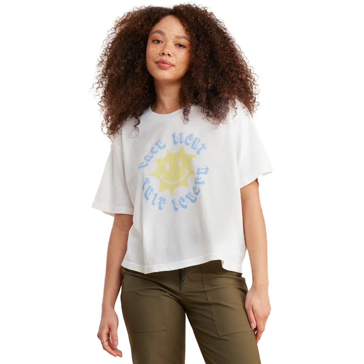 Royal Ease Women's Pack Light Boxy Crop Tee