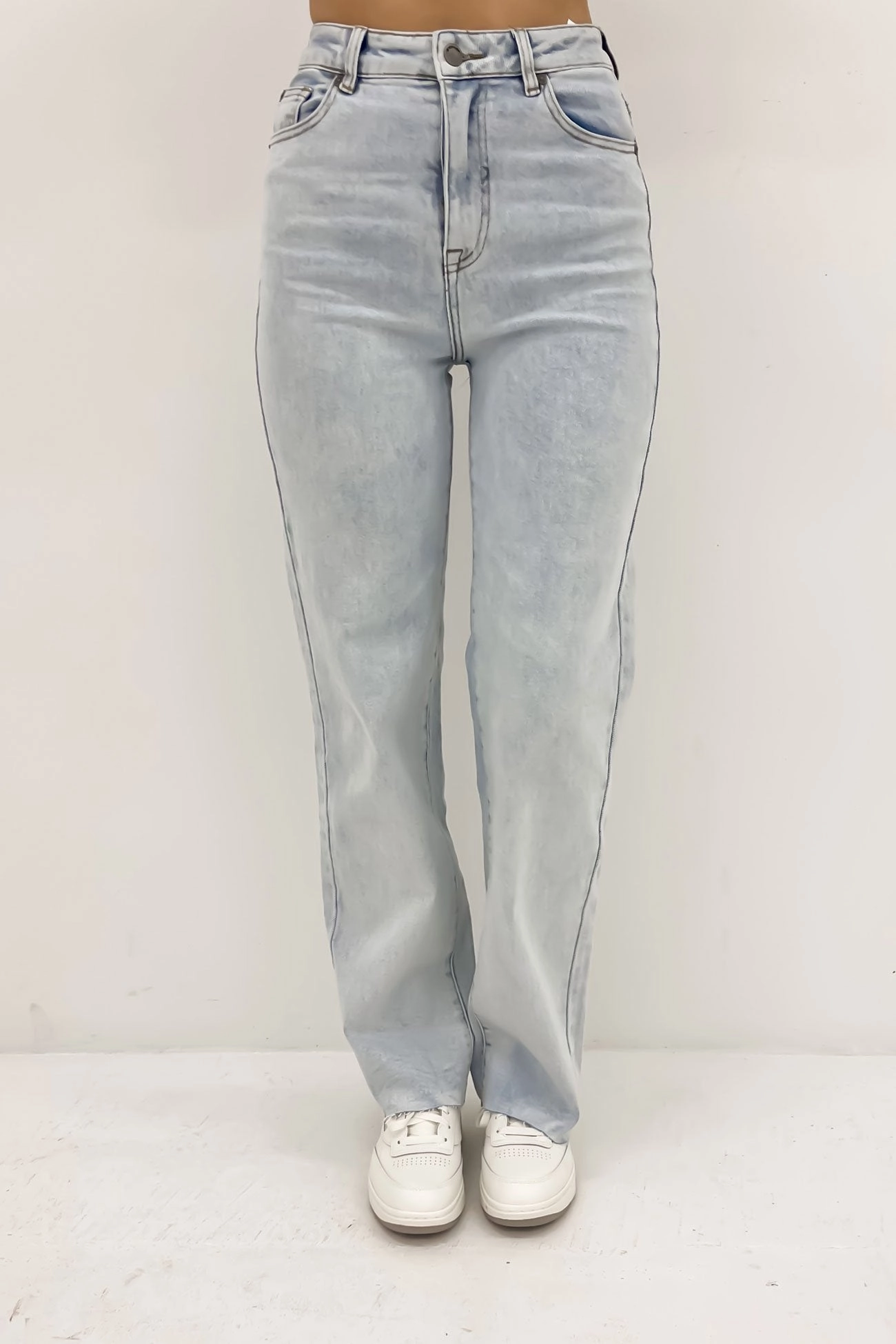 Skye Comfort Jean Light Blue Flex Knit Waist Panel