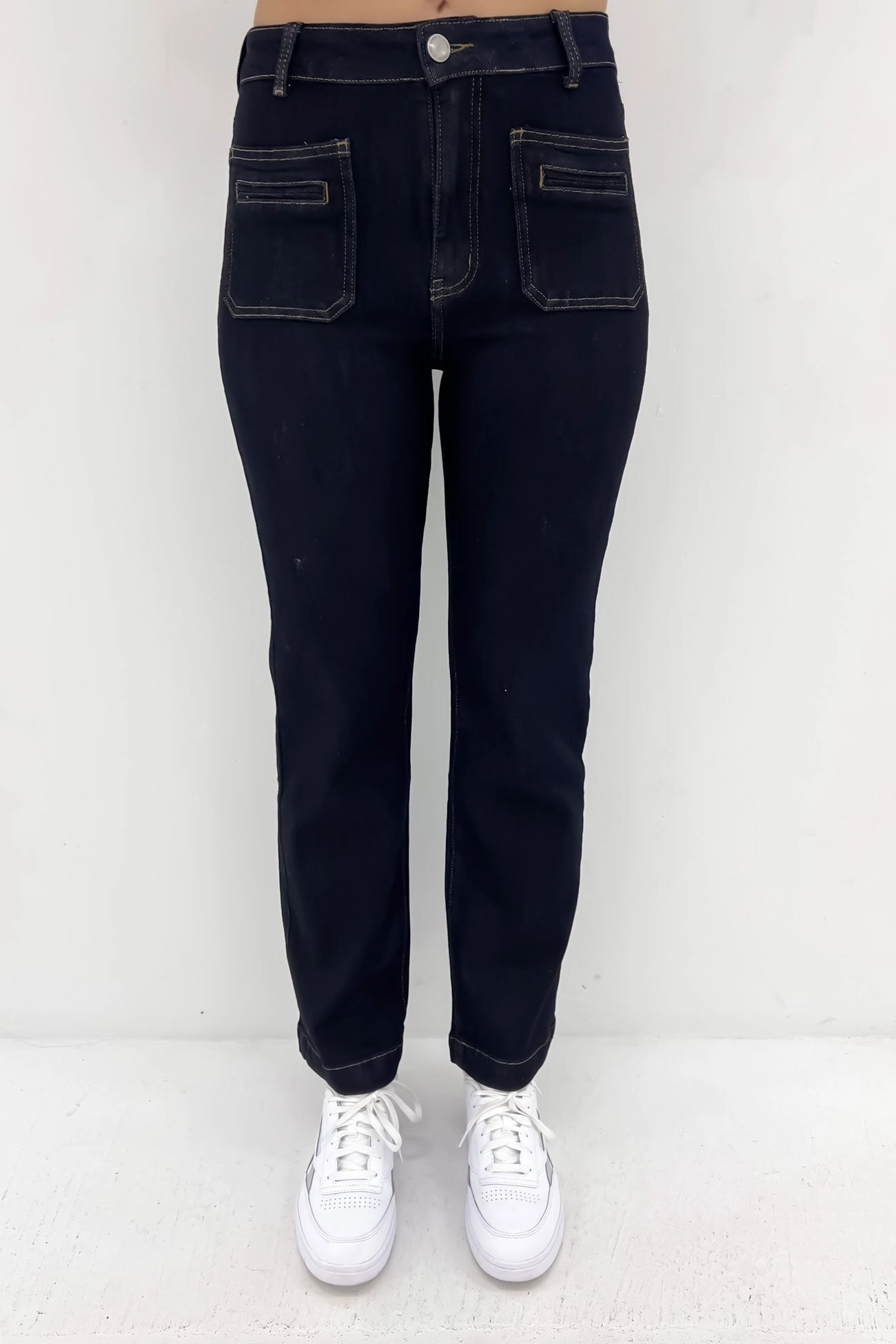 Kathryn Jean Dark Blue Modern Comfort