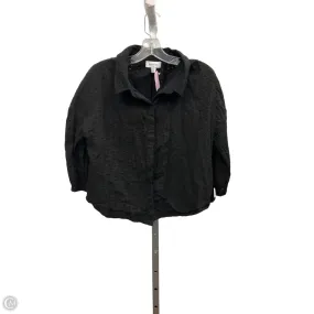 MultiPocketDesign Cozy Knit Top Long Sleeve By Evereve In Black, Size: S