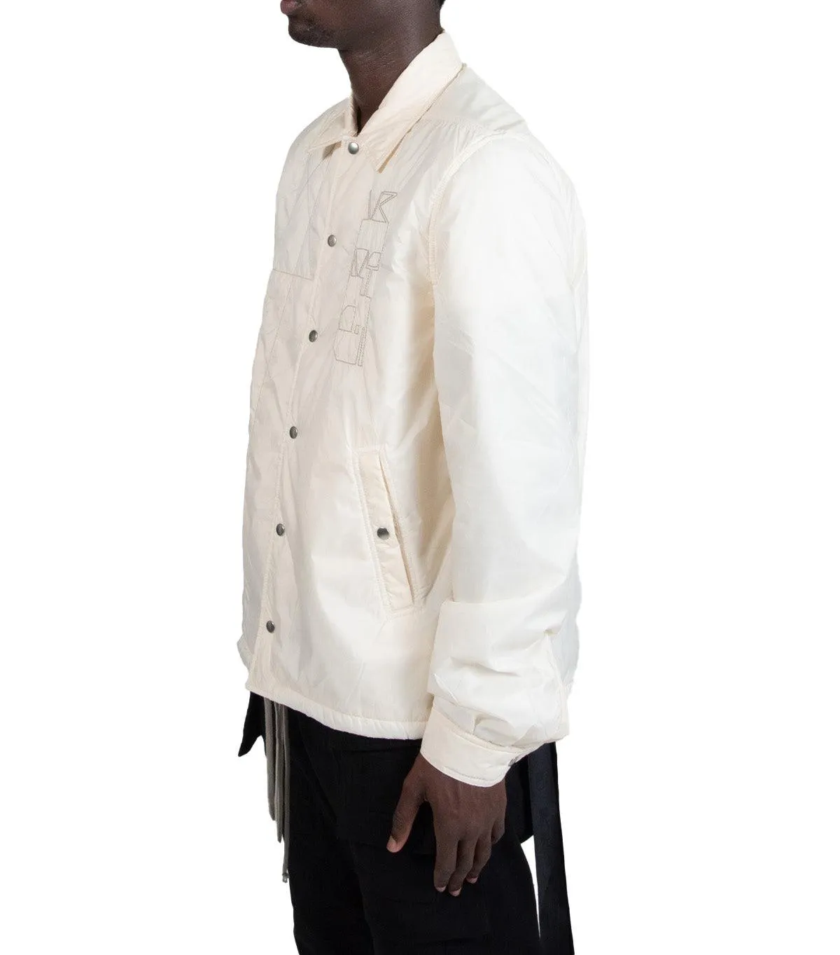 HeavyDuty Zipper Friend Vibe Rick Owens DRKSHDW Snapfront Jacket Natural
