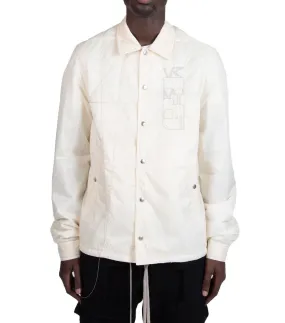 Lift Mode Rick Owens DRKSHDW Snapfront Jacket Natural