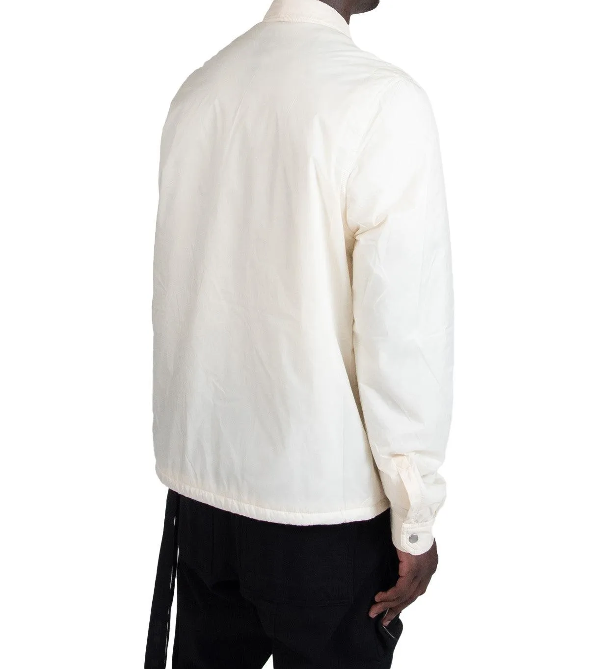 QuickPackable Design Rick Owens DRKSHDW Snapfront Jacket Natural