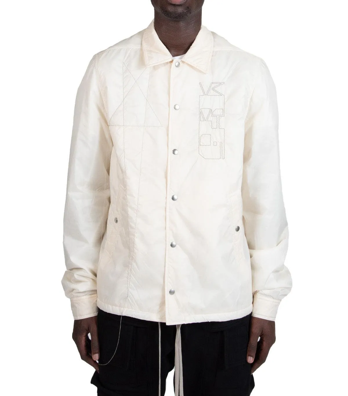 Lift Mode Rick Owens DRKSHDW Snapfront Jacket Natural