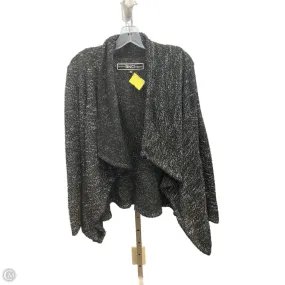 AbrasionResistant Edging Sweater Cardigan By Clothes Mentor In Black, Size: M