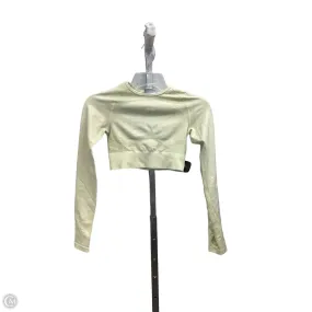 Gym Safe Athletic Top Long Sleeve Crewneck By Gym Shark In Green, Size: S