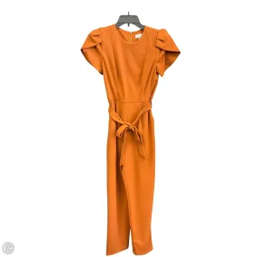 Texture Blend Love Blend Jumpsuit By Calvin Klein In Brown, Size: Xs