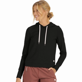 Women's Halo Essential Hoodie Sleek Vibe Durable Stitch Work Commute