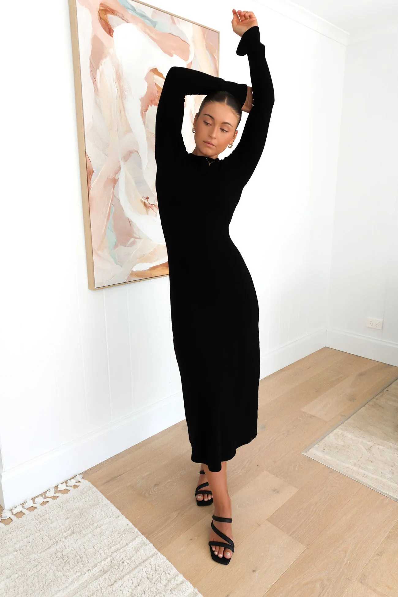 All Timewear Dual Tones Miles Maxi Dress Black
