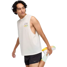 Chafe Resistant Double Layer Maternity Wear Men's Run Tech Sleeveless