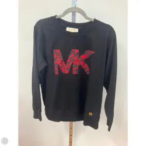 Layer Safe Focus Mood Top Long Sleeve By Michael By Michael Kors In Black, Size: L