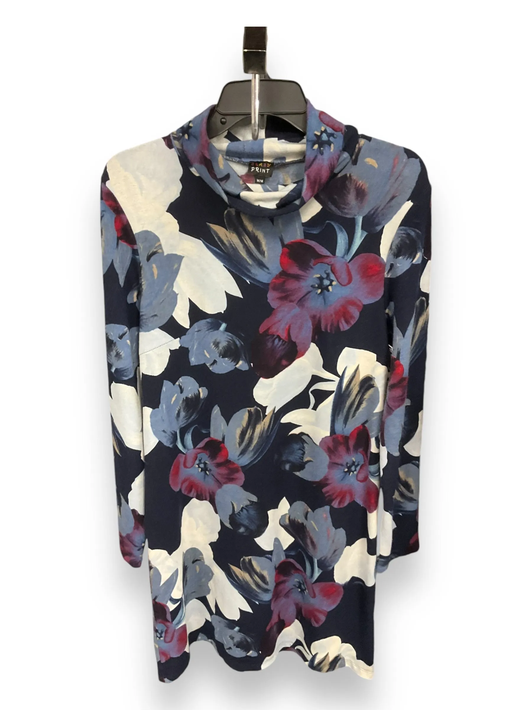 Dress Casual Midi By Clothes Mentor In Blue, Size: M Lounge Feel