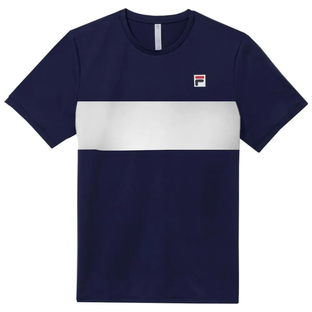 Fila Men's Short Sleeve Crew 2024 Metro Edge
