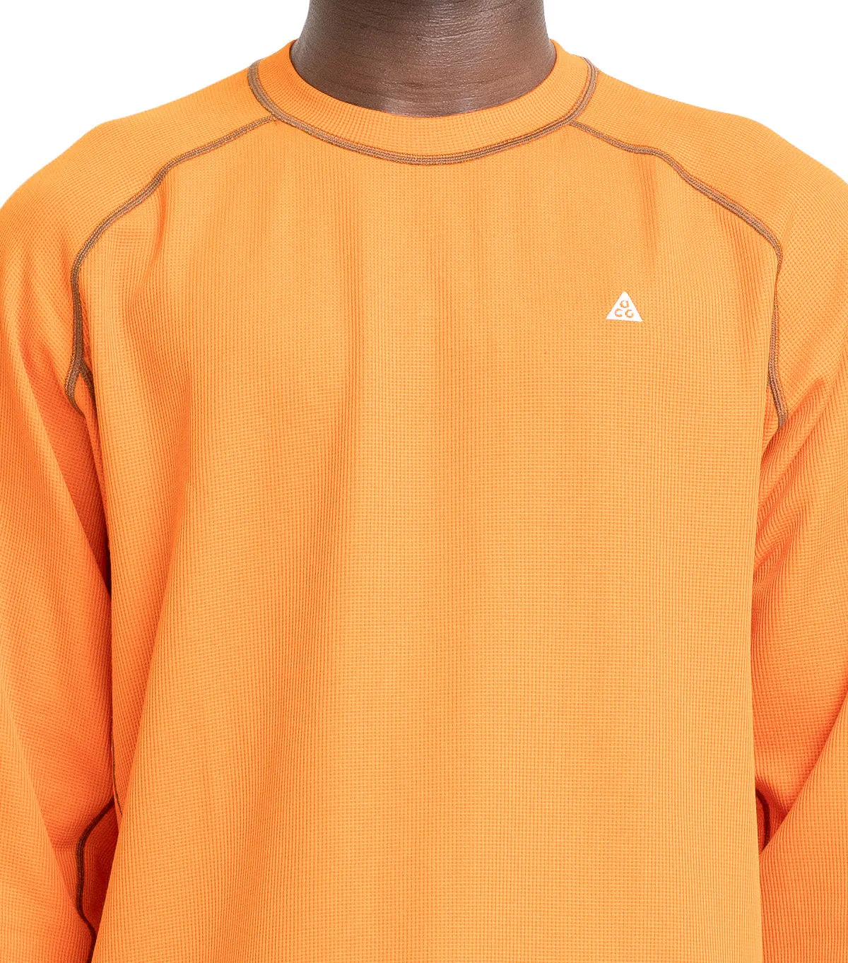 ReinforcedHems Nike ACG Chinati Dri-FIT Long Sleeve T-Shirt Orange