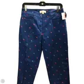 High Waist Urban Utility Pants Cropped By Talbots In Blue, Size: 6
