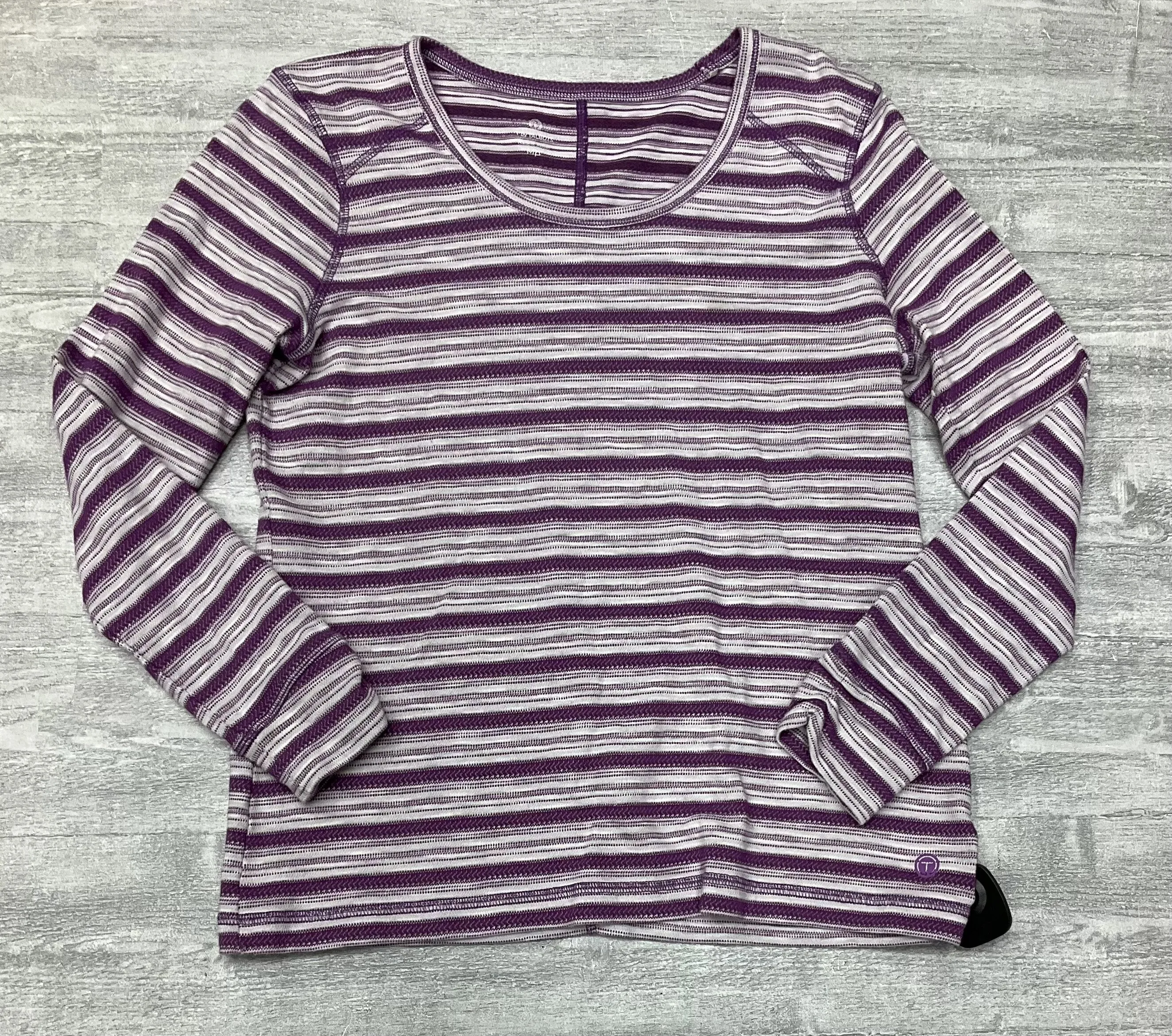 Athletic Top Long Sleeve Crewneck By Talbots  Size: Mp PreShrunk Cotton