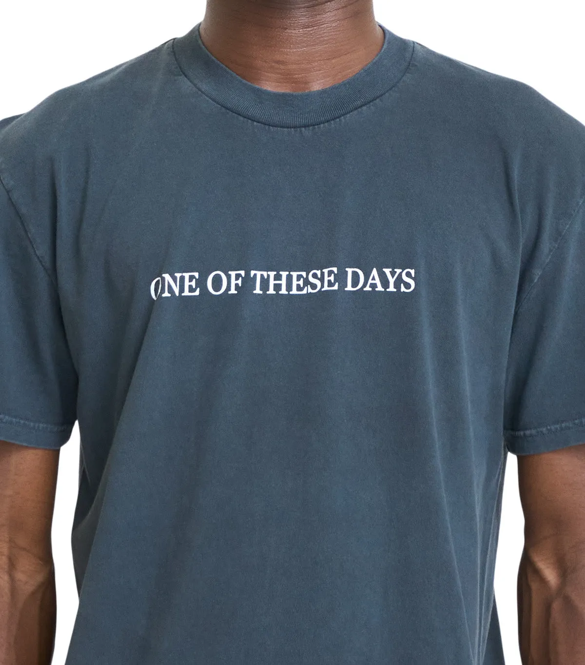 One Of These Days One Of These Days Logo Tee Black ChafeFree Design