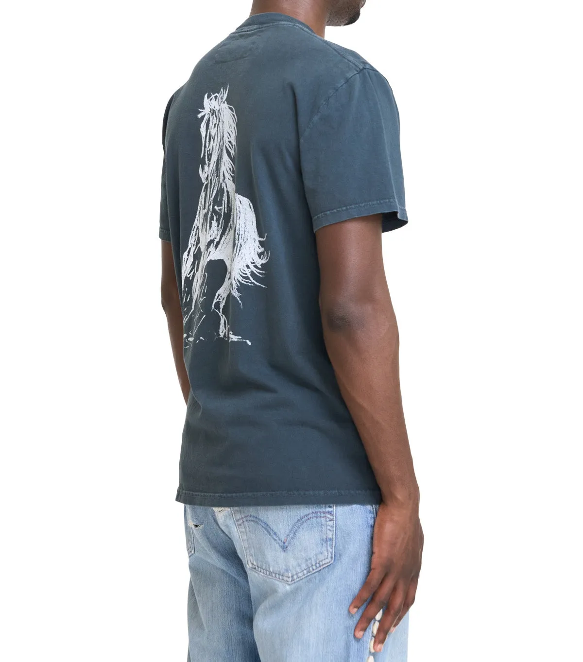One Of These Days One Of These Days Logo Tee Black Day Off OdorResistantFabric