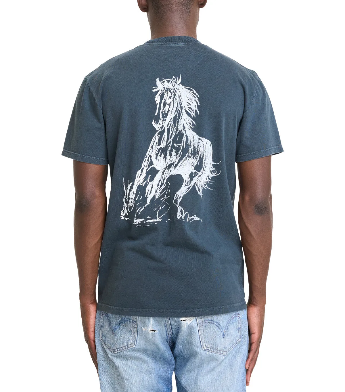 One Of These Days One Of These Days Logo Tee Black Flash Look