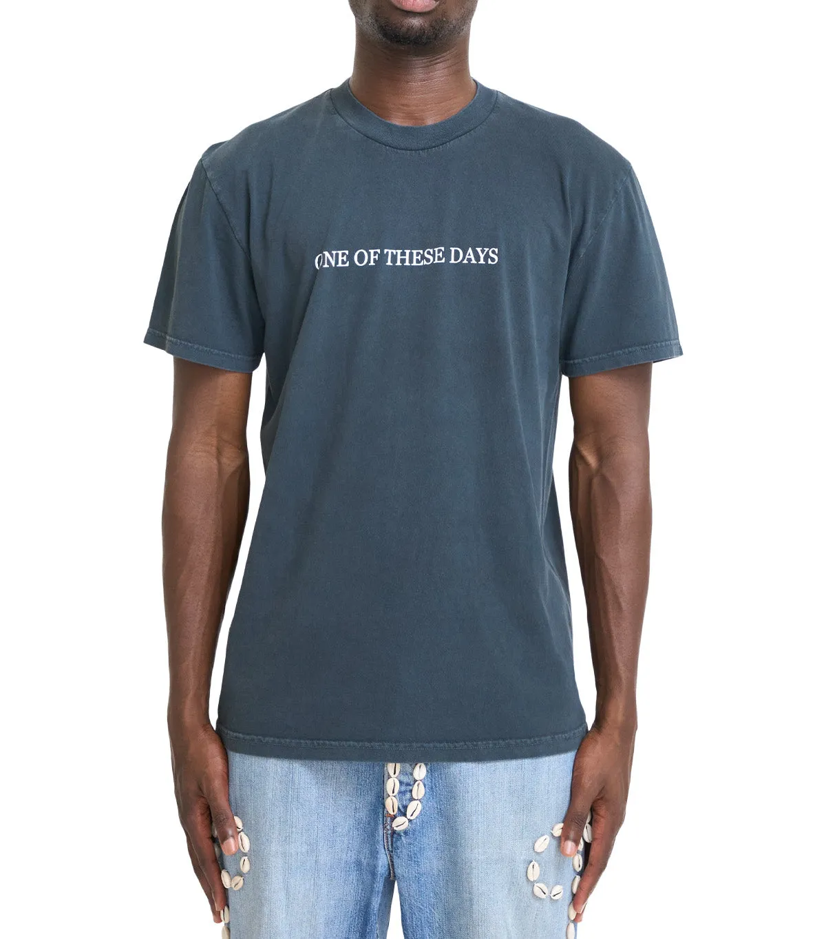 One Of These Days One Of These Days Logo Tee Black Hero Glow