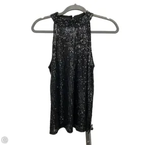 Top Sleeveless By Love On A Hanger In Black, Size: L Flatlock Seam Design Daily Wear