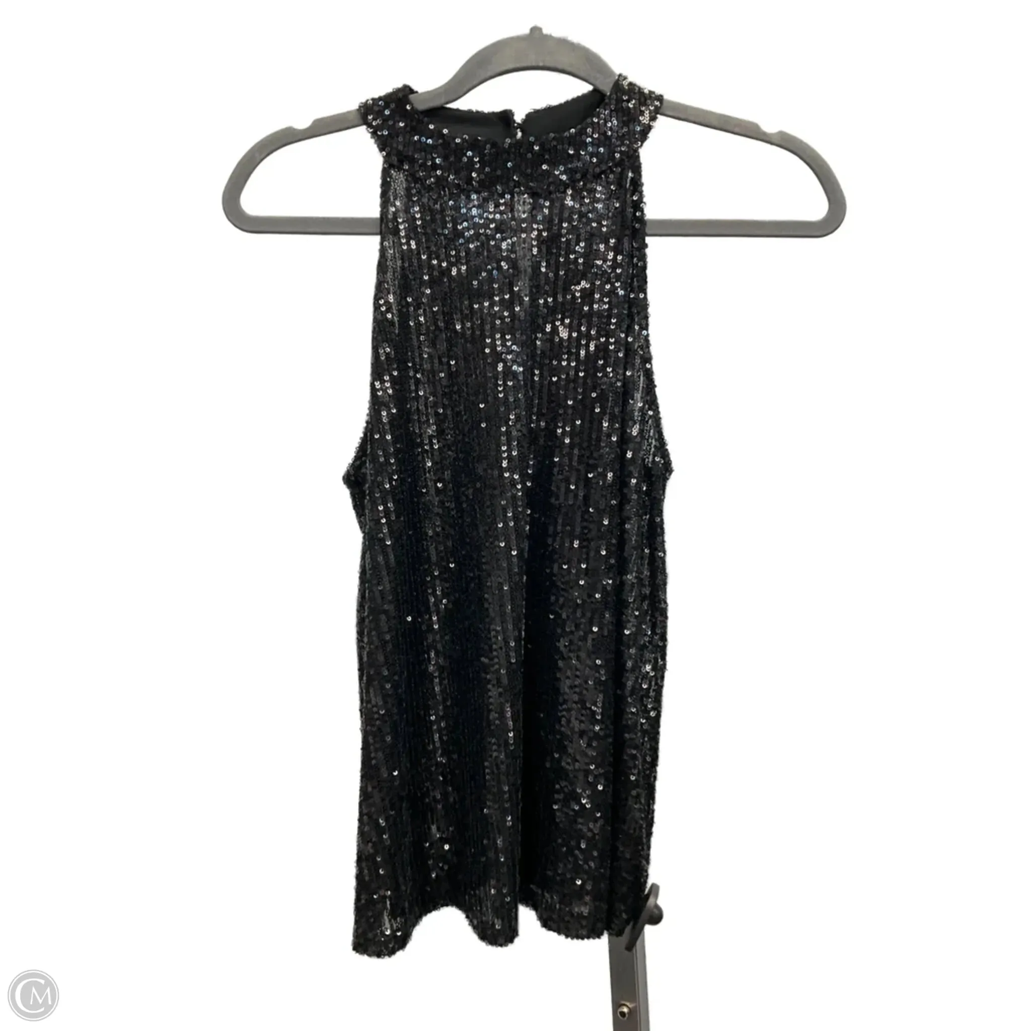 Flexible Joints MoistureWicking Technology Top Sleeveless By Love On A Hanger In Black, Size: L