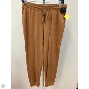 OrganicCottonBlend Effortless Layer Pants Joggers By Cmc In Brown, Size: M