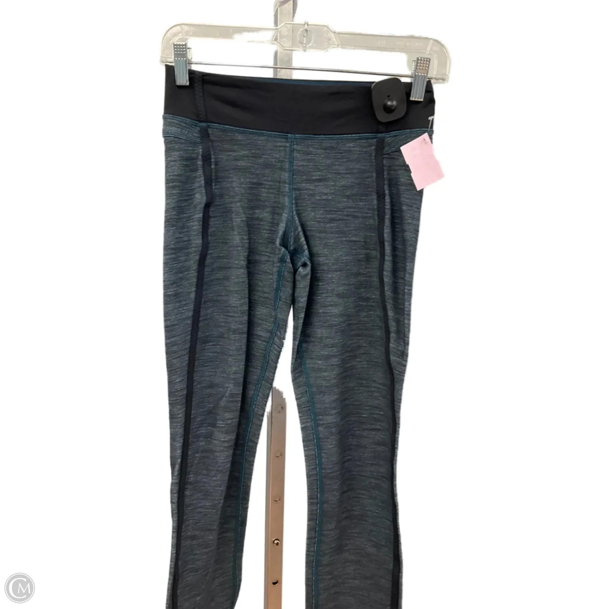 Athletic Leggings By Lululemon In Blue, Size: 6 Trend Glow