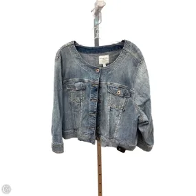 Jacket Denim By Torrid In Blue Denim, Size: 4x AllSeasonWear Energy Mood