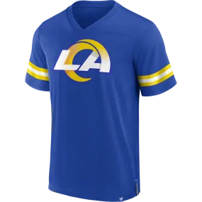 StretchFit warm fleece Men's Rams Fundamentals Hashmark Top