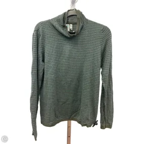 Top Long Sleeve By Aventura In Green, Size: S Asymmetrical hem Chic Sweater