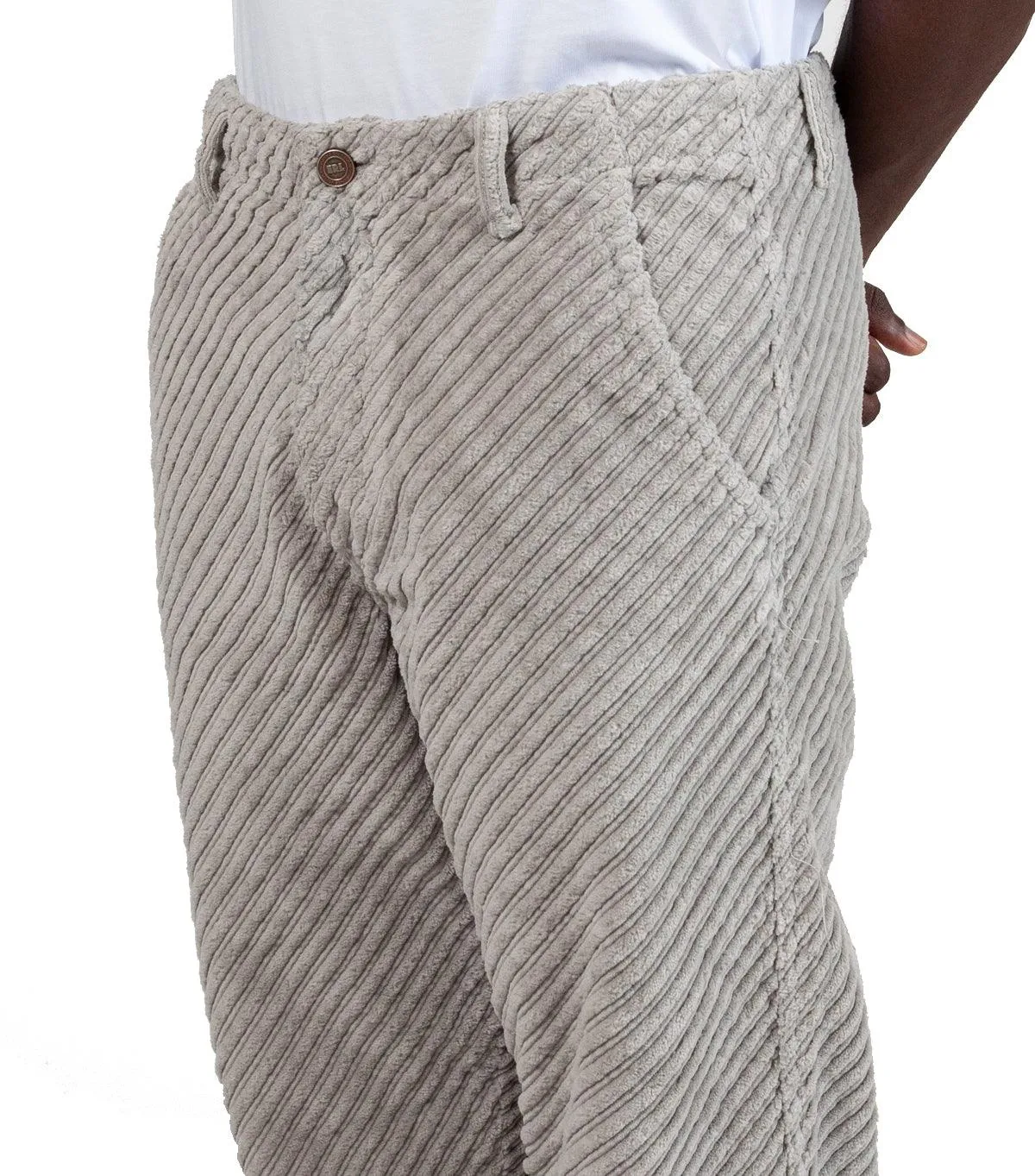 ERL Cargo Pants Grey QuickDryingTech Lift Mode