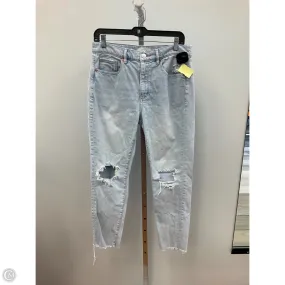 Strong Denim Jeans Boot Cut By Loft In Blue Denim, Size: 8