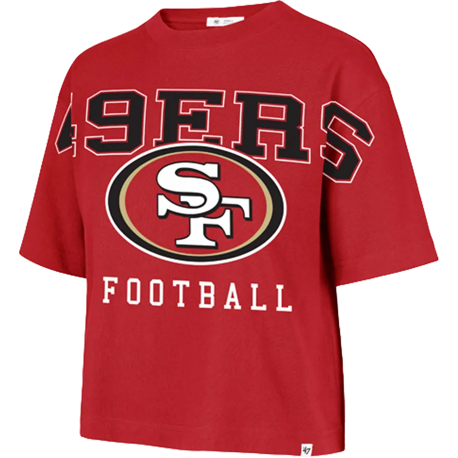 Women's 49ers Outreach City Tee HighCollared Design