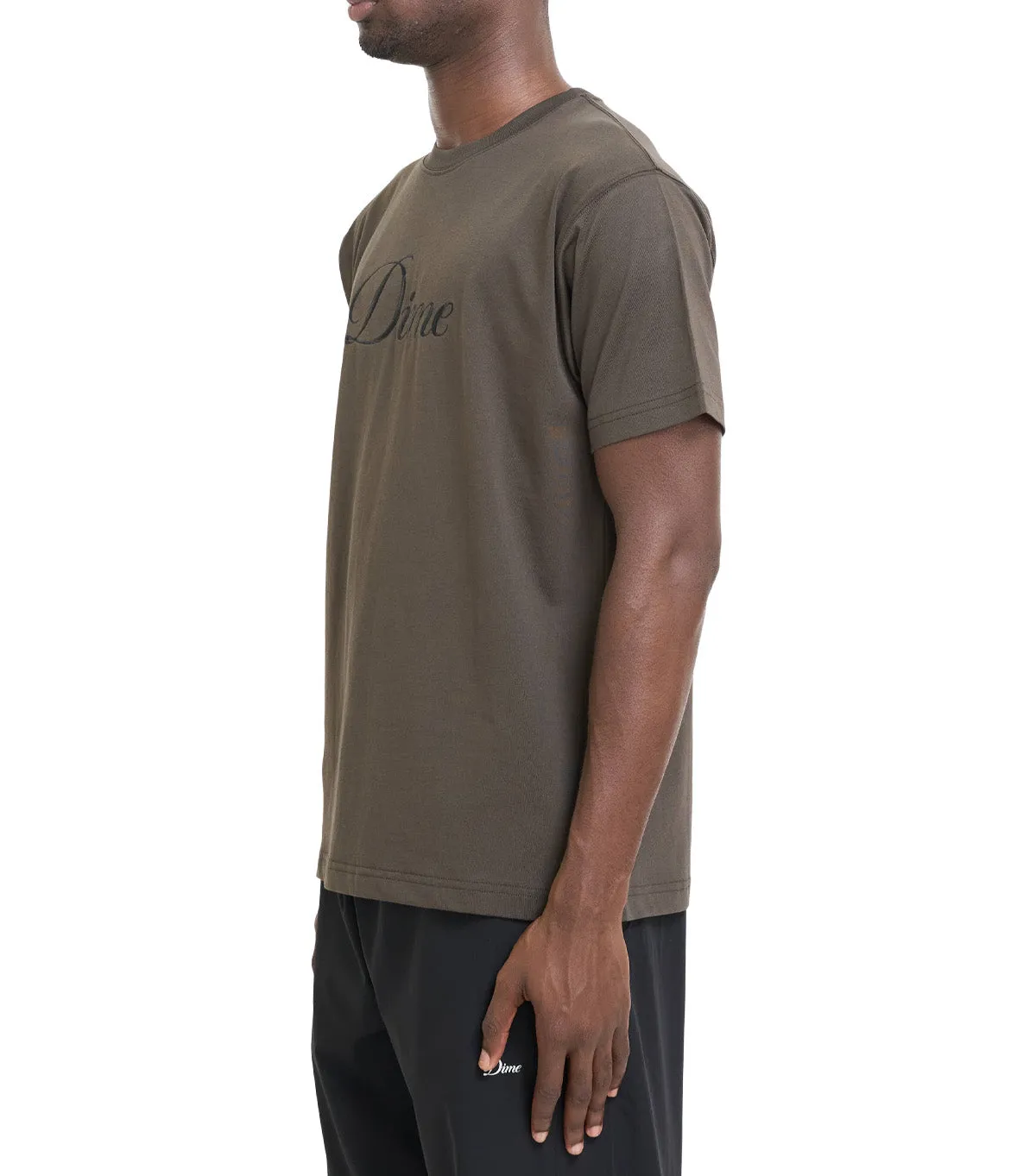 QuickAccessPockets Dime Cursive T-Shirt Vintage Black