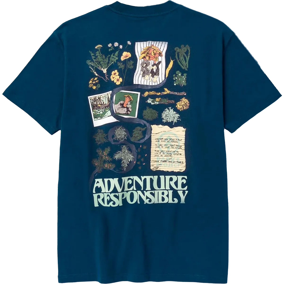 Fearless Mode Ocean Fit Forest Forager Tee