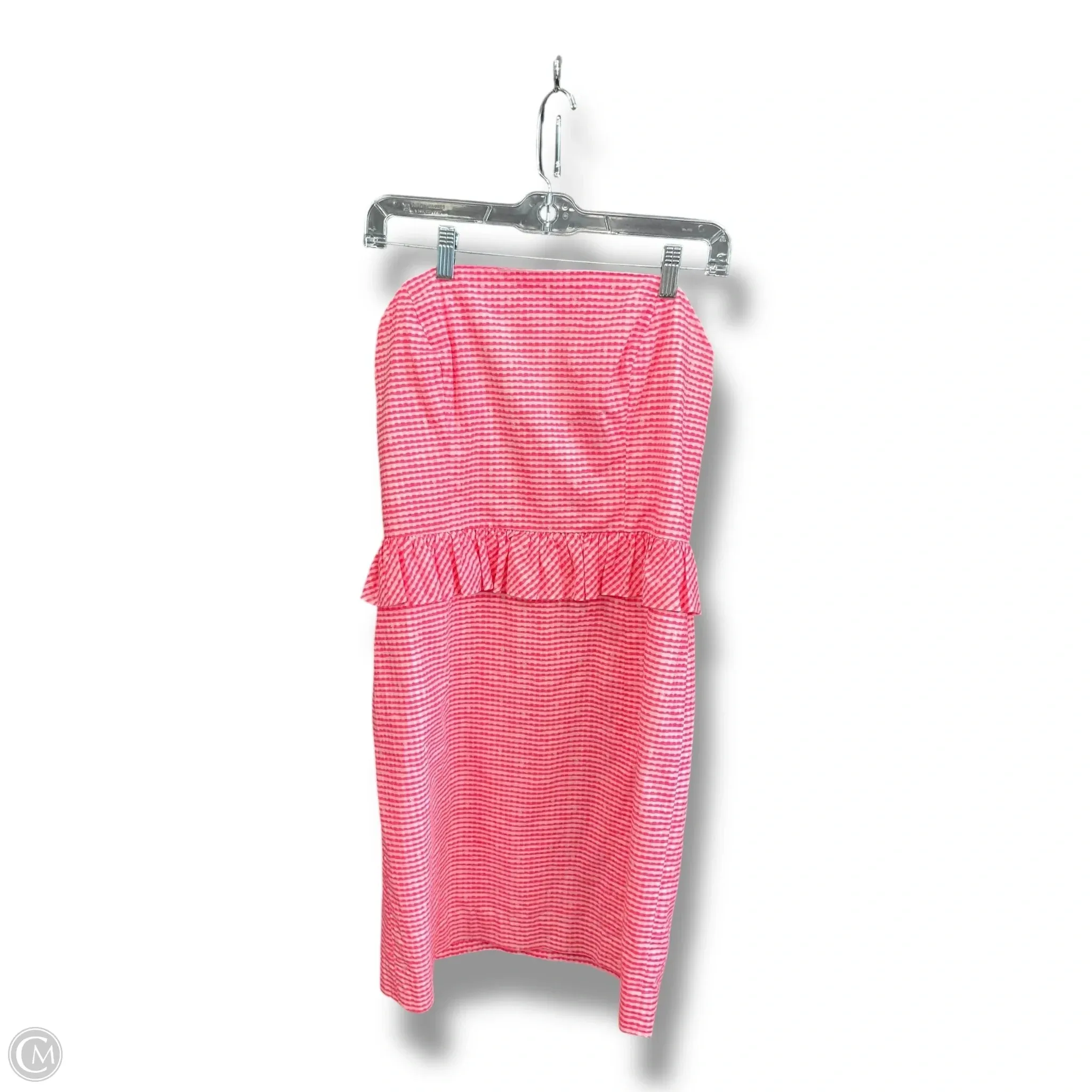 Dress Casual Short By Lilly Pulitzer In Hot Pink, Size: M Refined Style Date-Night