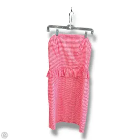 Dress Casual Short By Lilly Pulitzer In Hot Pink, Size: M Refined Style Date-Night