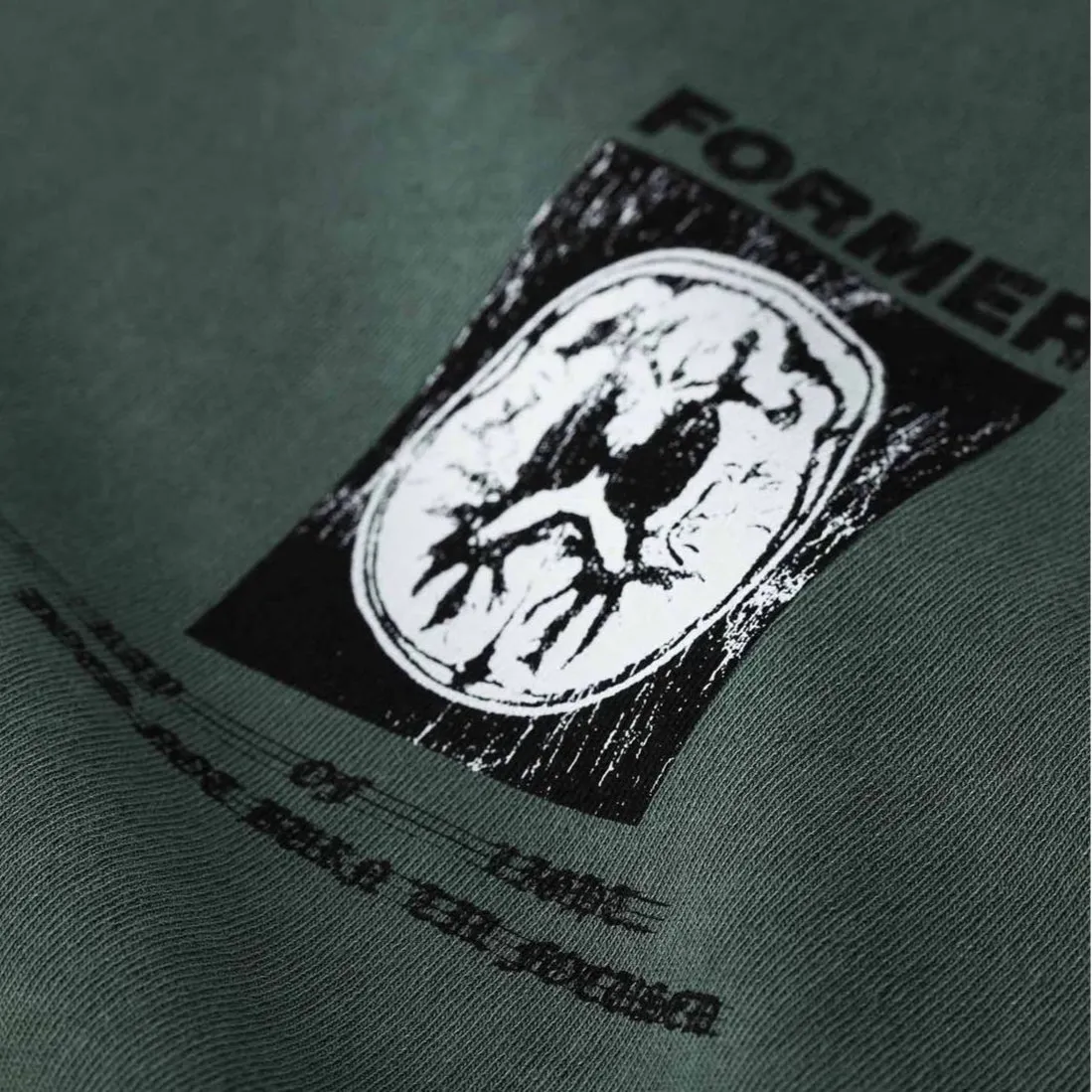 Adaptable Former Brain Scan Tee Green