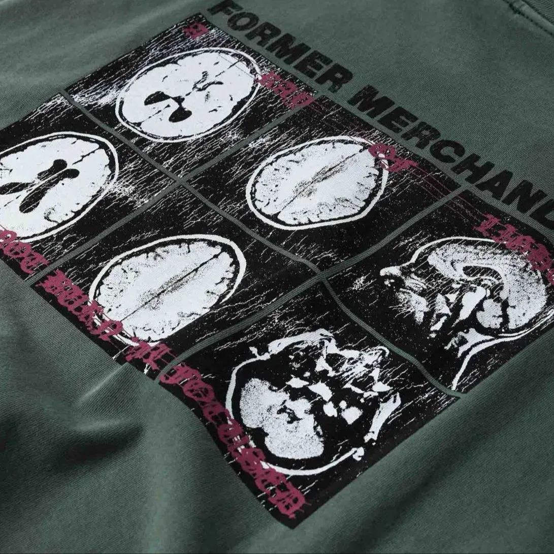 Beadwork Former Brain Scan Tee Green