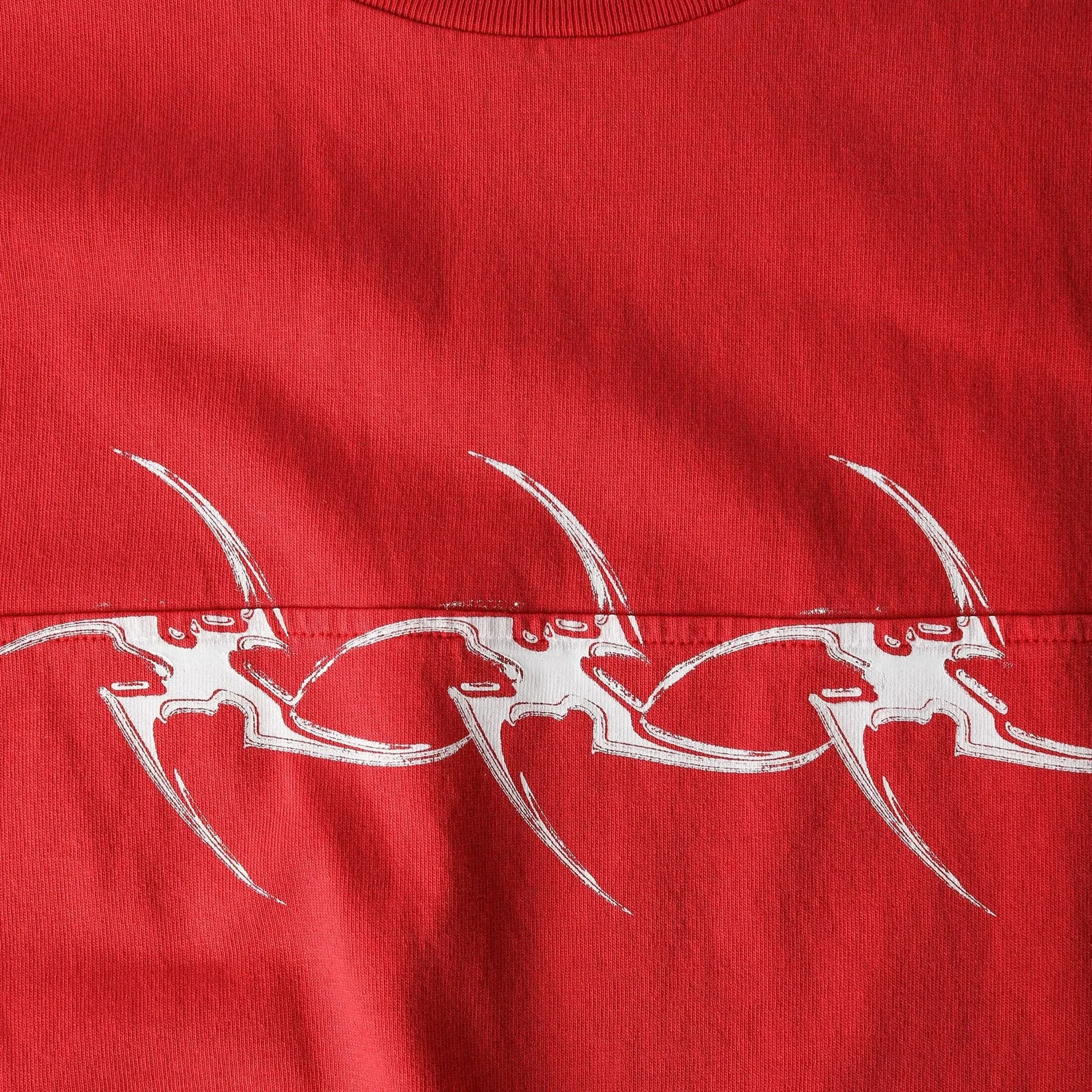 Former Combat Star Oversized Tee Velvety Texture