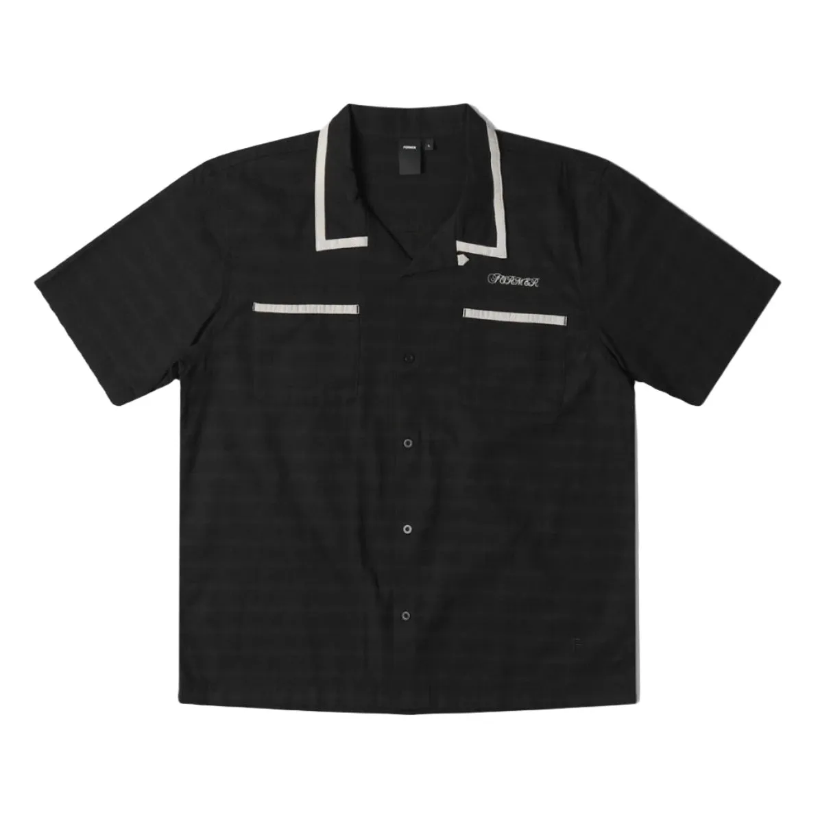 Former Marilyn Wire SS Shirt Black Graceful Style