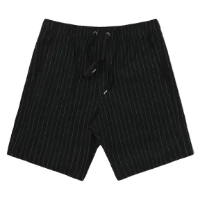 Suede - Like Former Prayer Pinstripe Walkshort Black