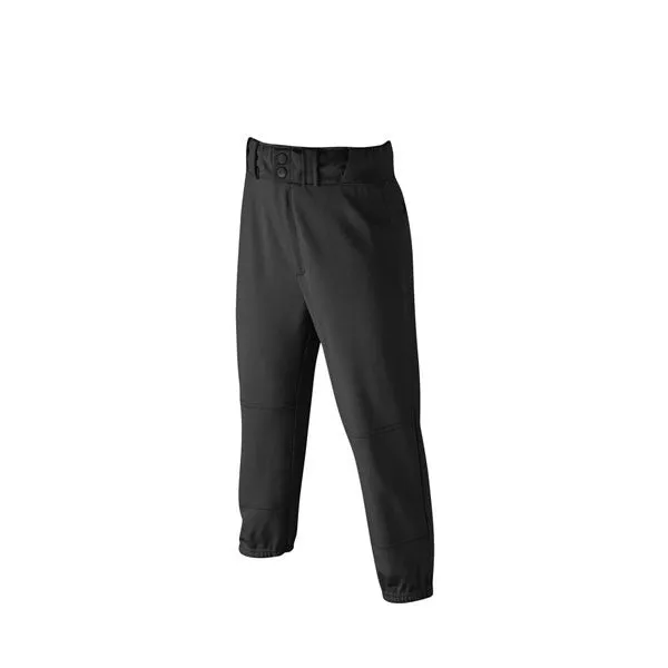 Loose Fit Youth Team Poly Pant - Black