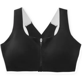 TagFreeDesign Women's Dare Zip Run Bra