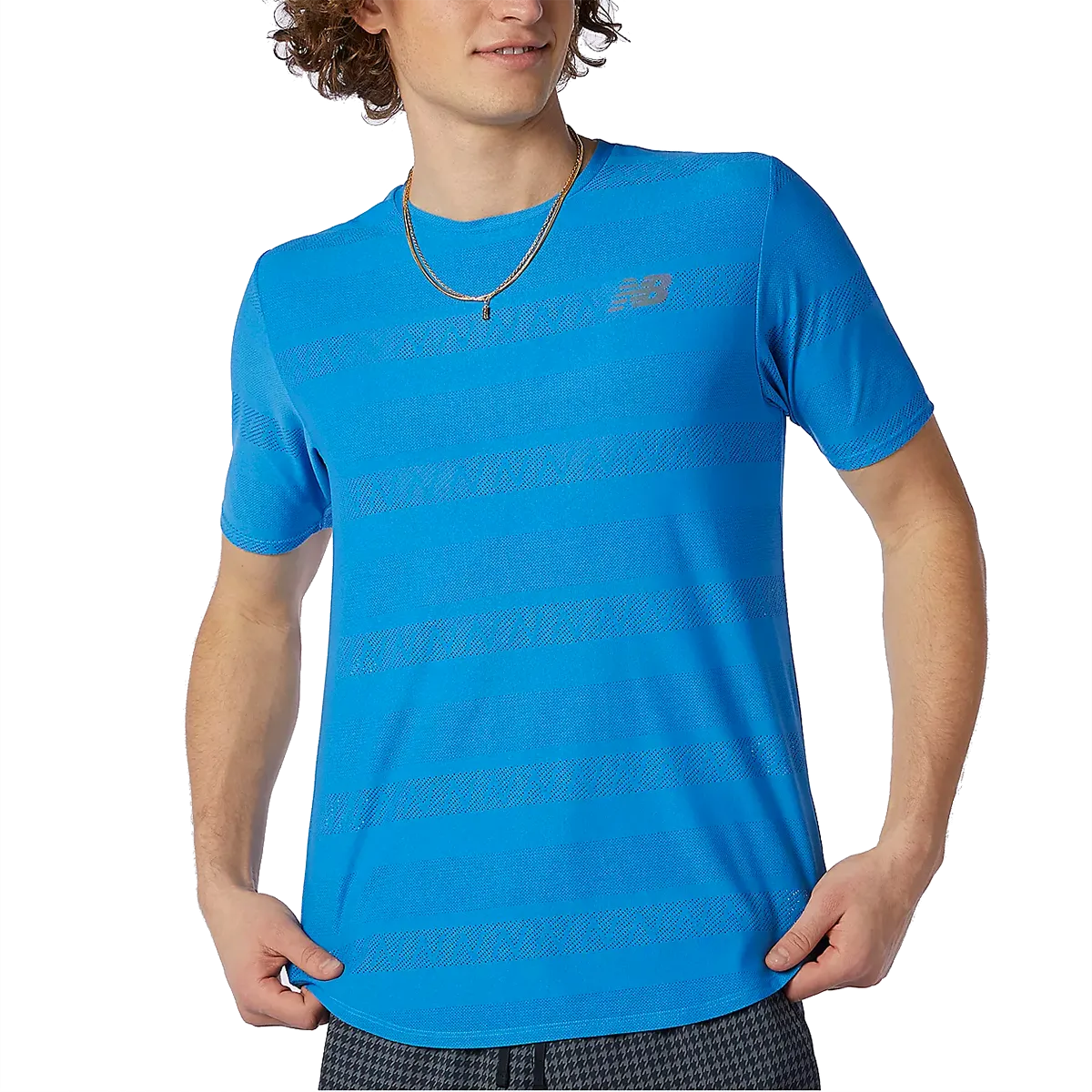 FourWayStretchClothing QuickPackable Design Men's Q Speed Jacquard Short Sleeve