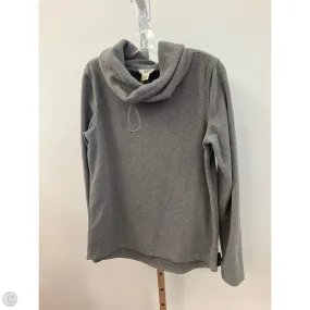 Smooth Yarn Motion Core Top Long Sleeve By Bass In Animal Print, Size: L