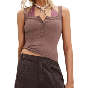 Women's Clean Slate Henley MoistureManagementSystem