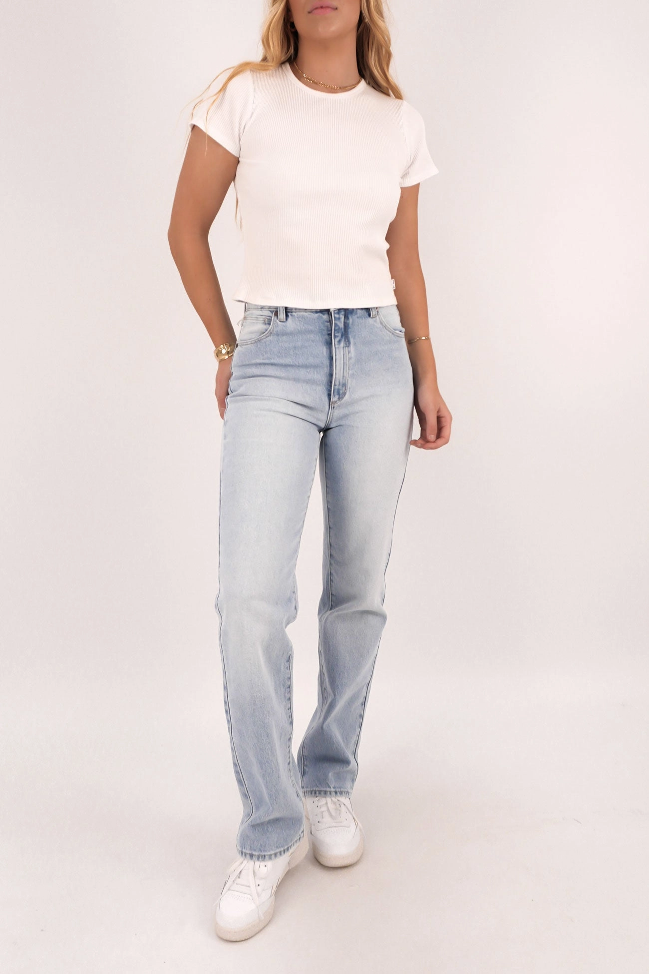 A 94 Straight Jean Kaia Comfy Classic High Quality Layer Essential